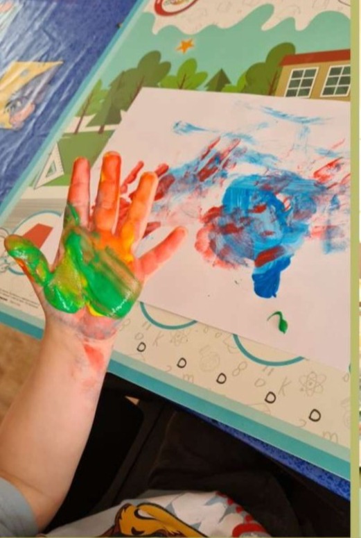 Lekker verven en vies worden