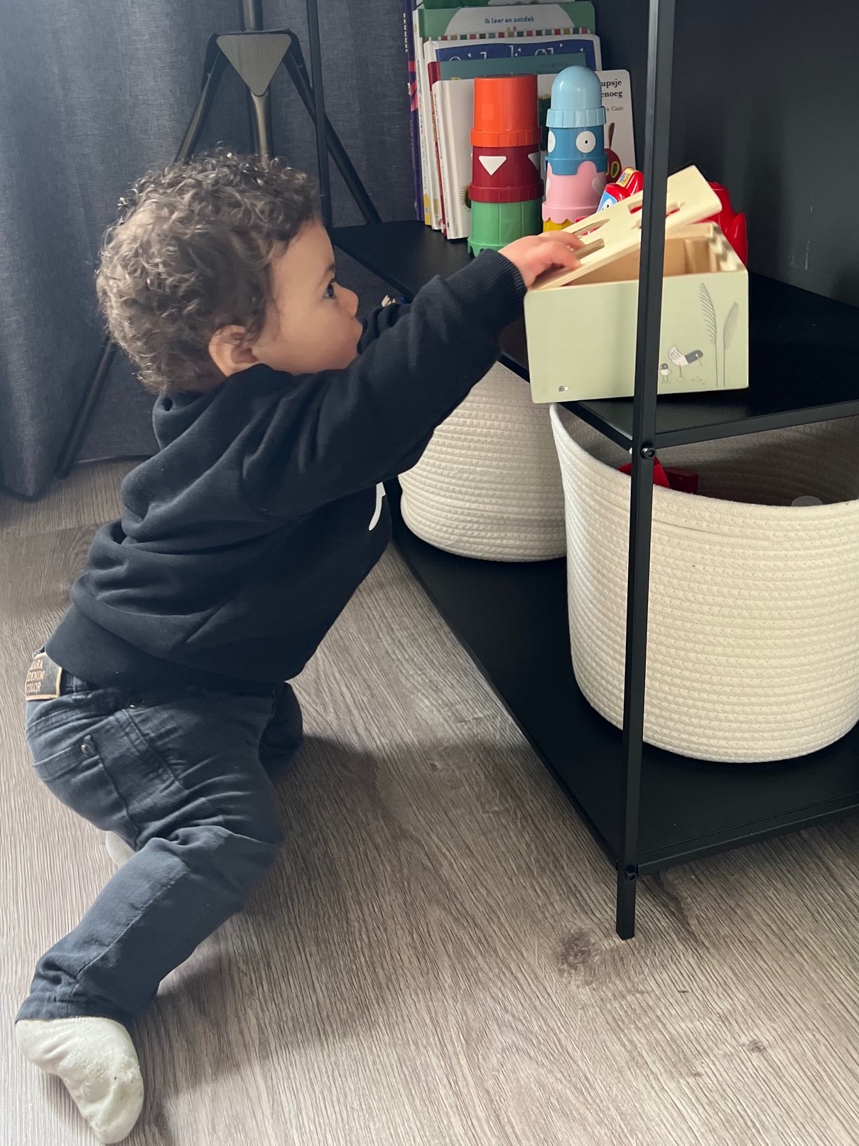 Mogelijkheid voor zelfstandig pakken