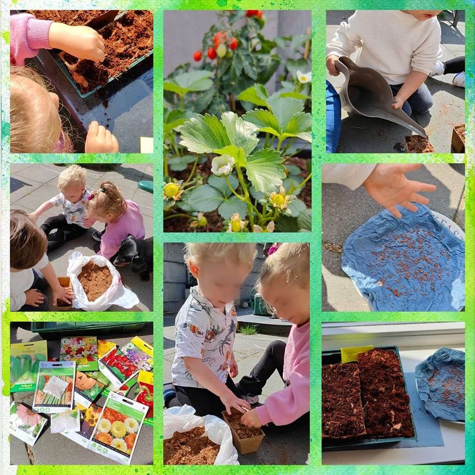 Moestuin en het thema groeien & bloeien