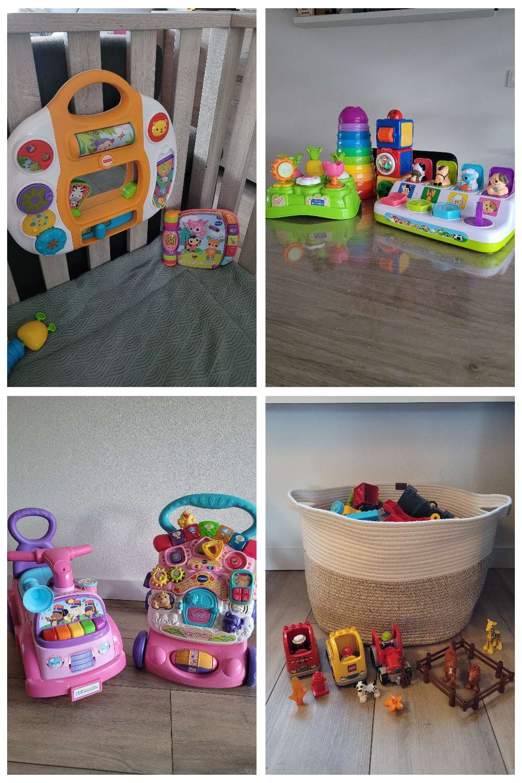 Een deel van het speelgoed bij ons