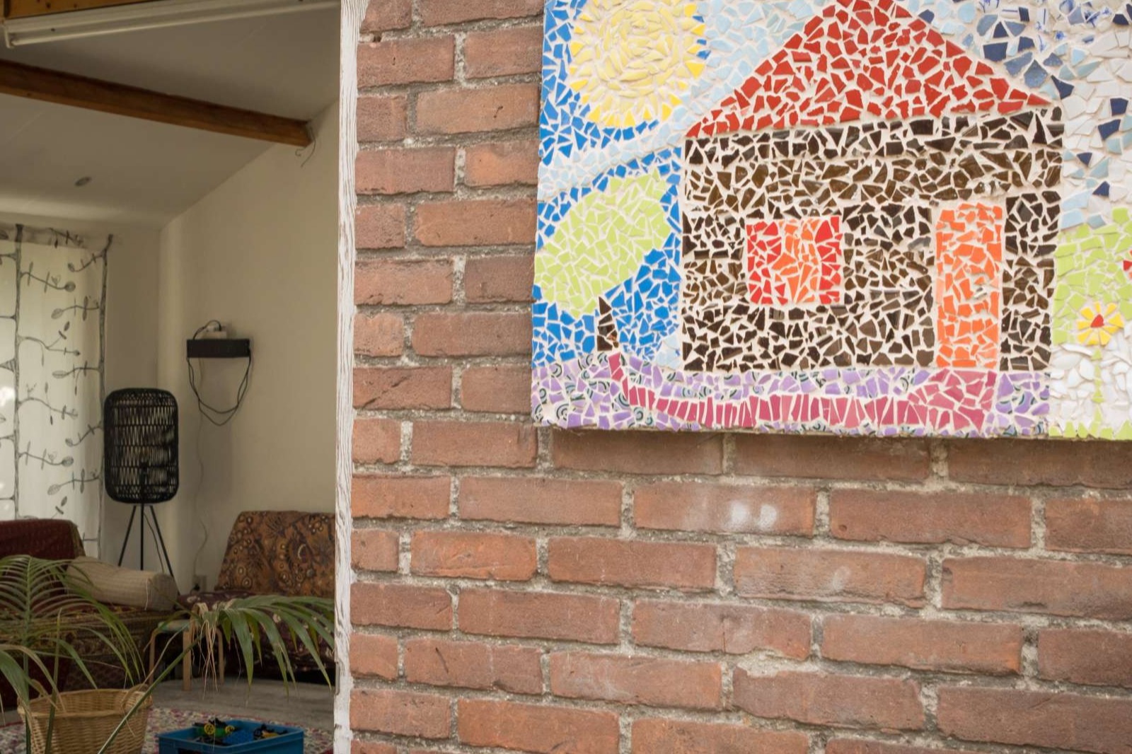 Ingang 'Het groene hertje'