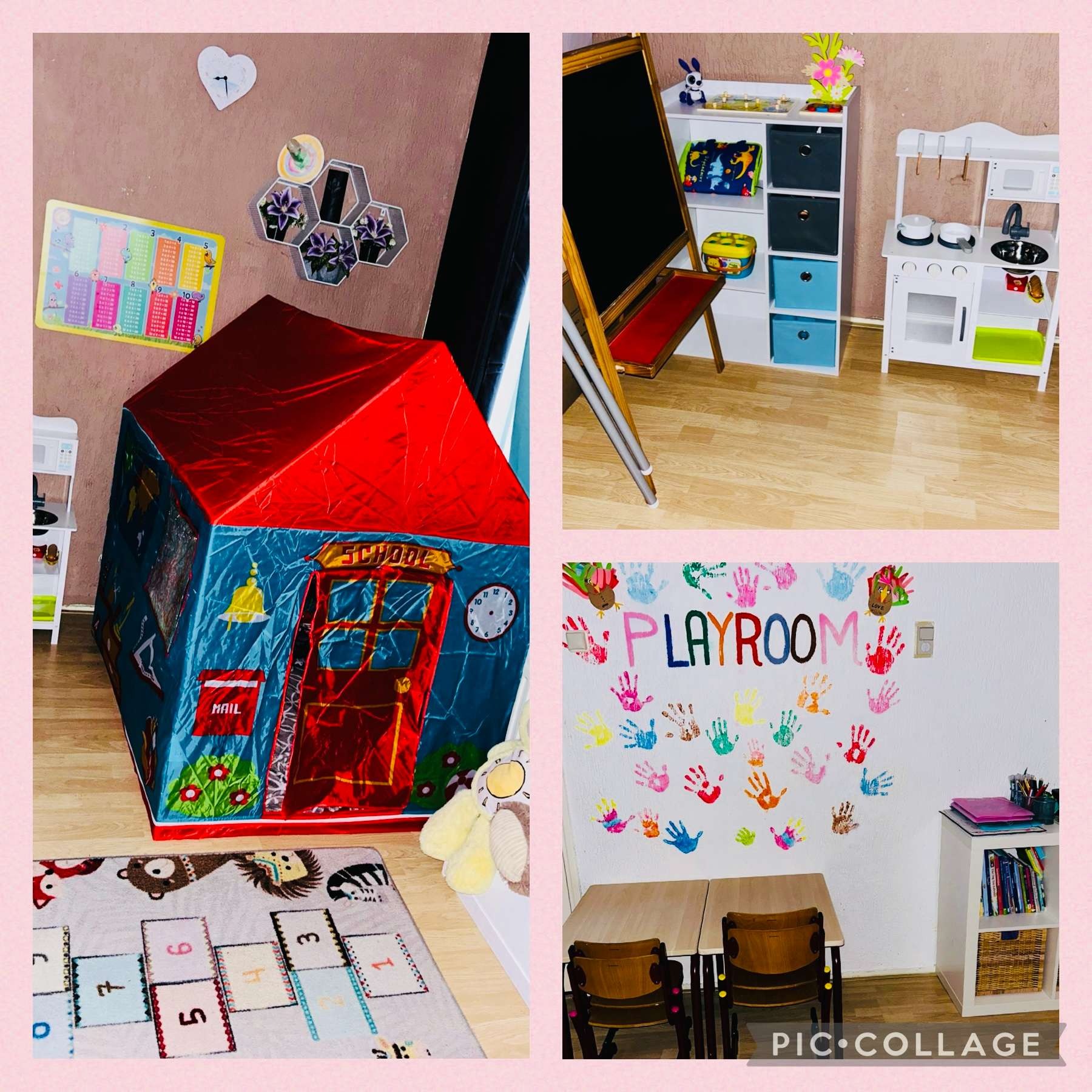 Onze gezellige speelhoek