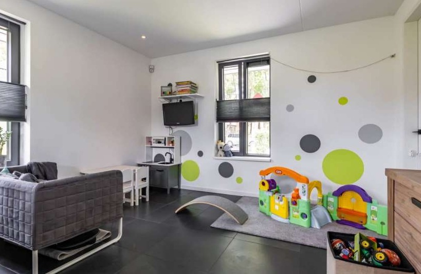 Aparte ruimte voor de opvang.