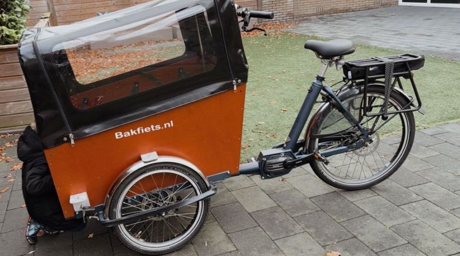 De bakfiets. 