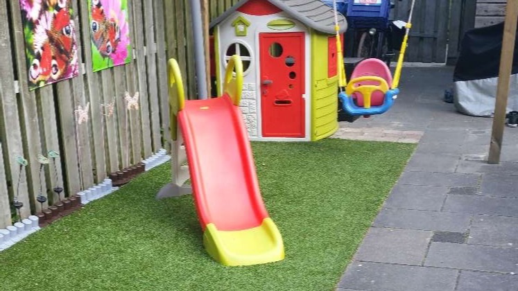 Ook buitenspelen kan hier prima