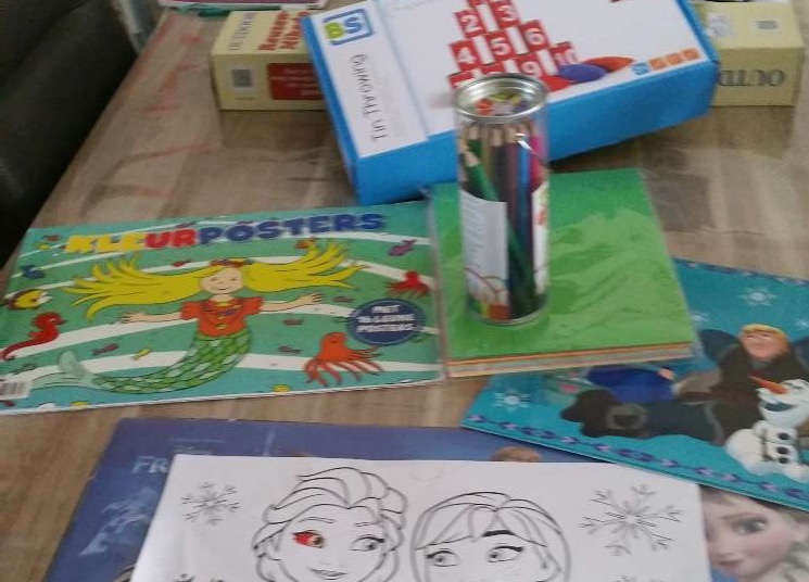 Voor knutselen en tekenen ook alles in h