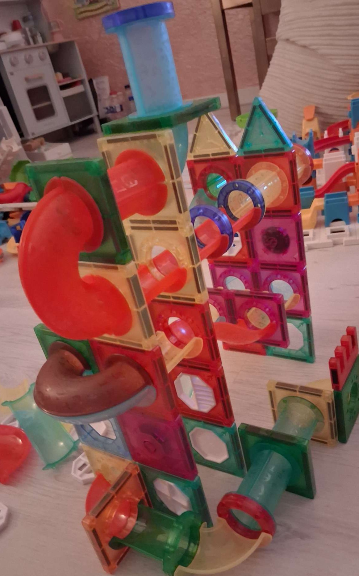 Knikkerbaan bouwen 🙂