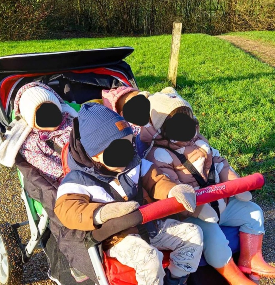 Wandelen in het park.