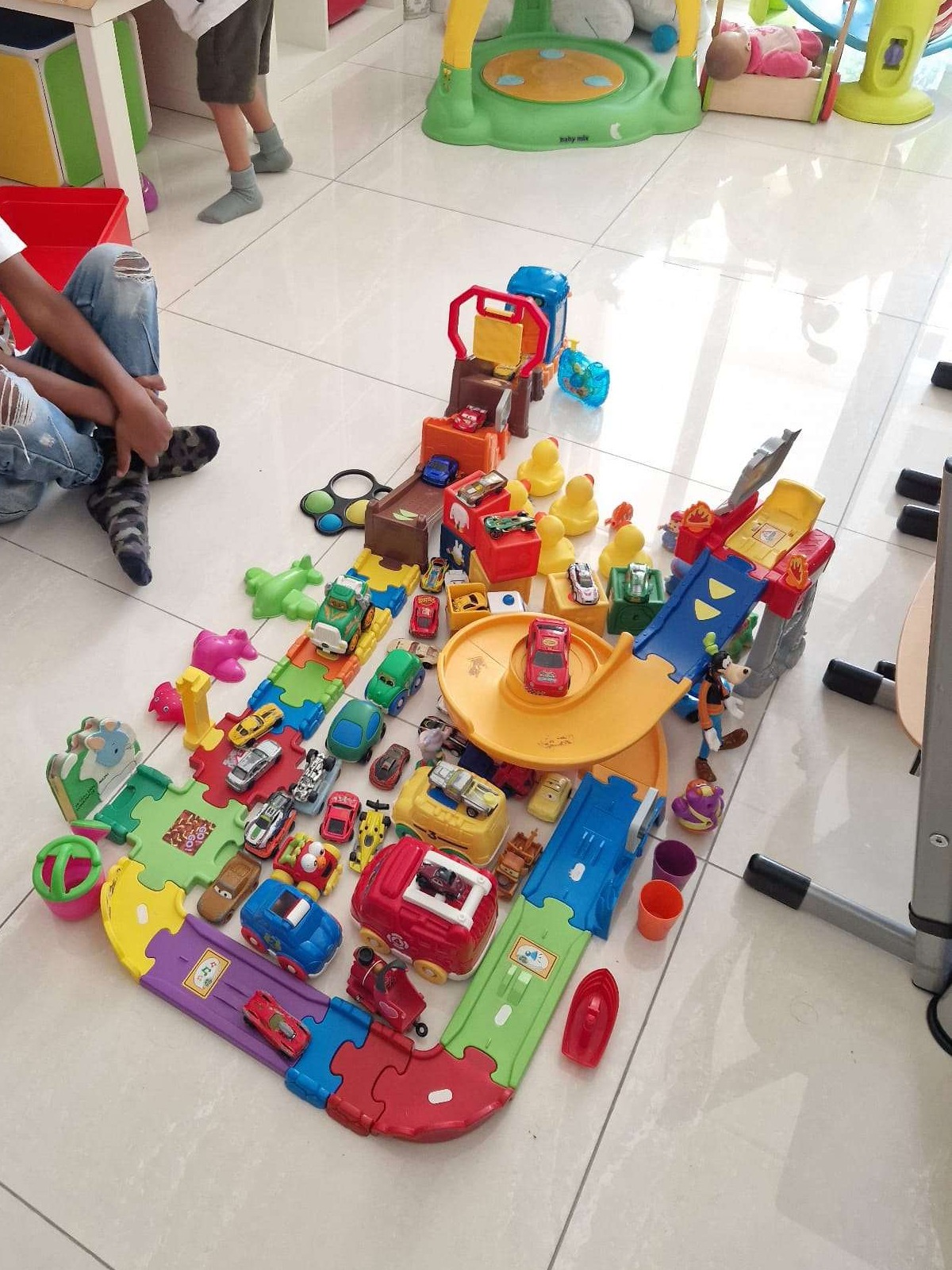 Speelgoed met auto's